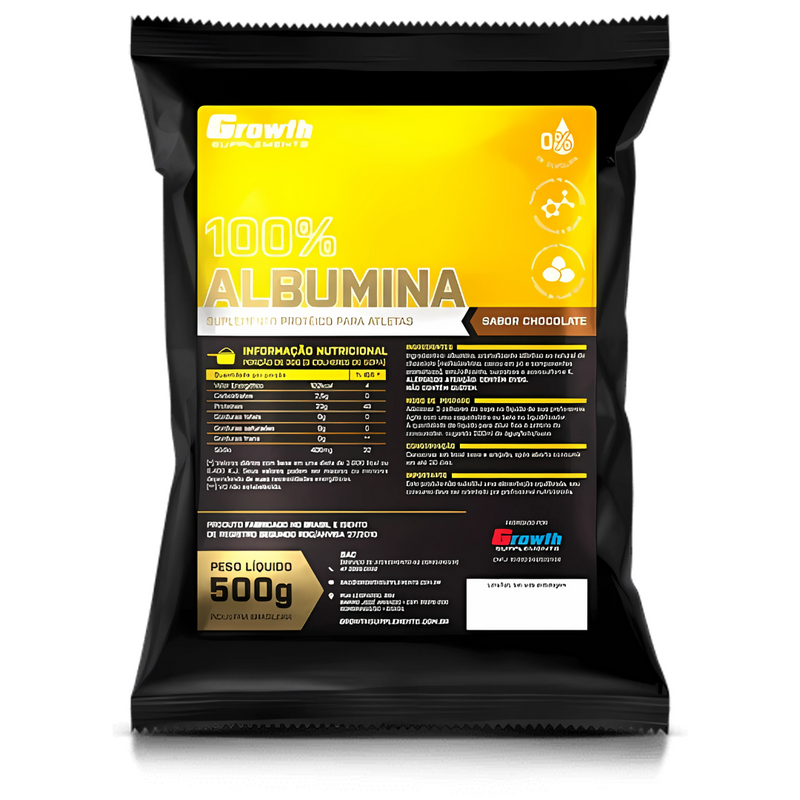 ALBUMINA 500G - GROWTH SUPPLEMENTS