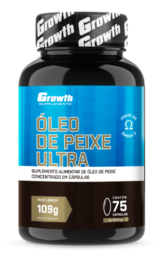 ÓLEO DE PEIXE ULTRA (75 SOFTGEL) - GROWTH SUPPLEMENTS