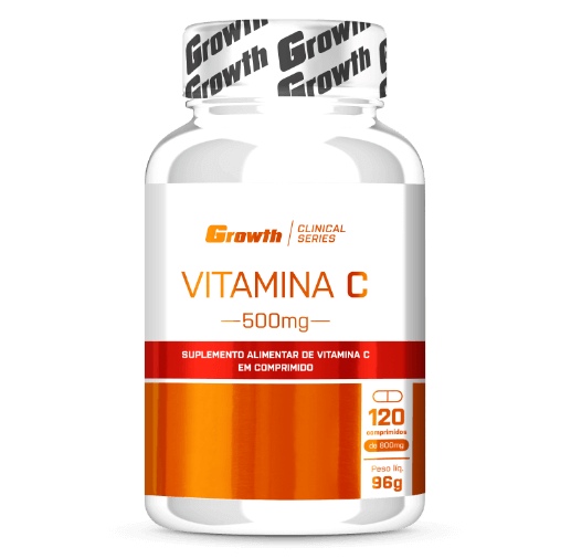 VITAMINA C 500MG 120COMP - GROWTH SUPPLEMENTS